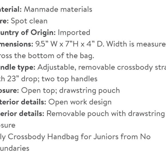 No Boundaries Juniors Jelly Crossbody Handbag with Top Handle - Picture 4 of 4